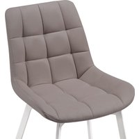 Стул Notta Челси (латте/белый каркас)