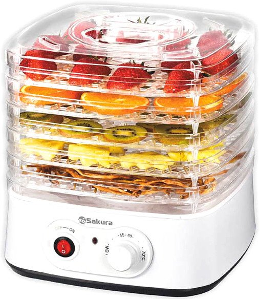 

Сушилка для овощей и фруктов Sakura SA-7808
