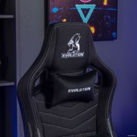 Игровое (геймерское) кресло Evolution Nomad PRO (черный/белый)