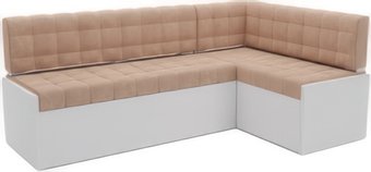 Мебель-АРС Ганновер правый 208x82x133 (бежевый Luna 061)