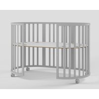 Кроватка-трансформер Incanto Stella; 'KR-0175/3 (серый)