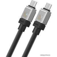 Кабель Baseus CoolPlay Series USB Type-C - USB Type-C (2 м, черный)