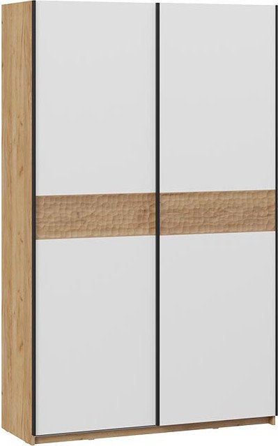 

Шкаф-купе Трия Оскар Скания Т2 1400 268624 (ручка черная/дуб крафт золотой/белый снег/дуб тортугга)