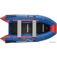 Моторно-килевая лодка Roger Boat Hunter Keel 3000 (малокилевая, синий/красный)