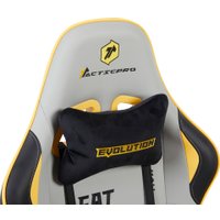 Игровое (геймерское) кресло Evolution Tactic PRO Special edition D2 (черный/серый/желтый)