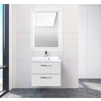  BelBagno Тумба под умывальник Aurora-600-2C-SO-BO (bianco opaco)