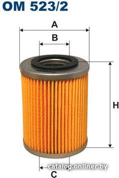 Масляный фильтр Filtron OM 523/2
