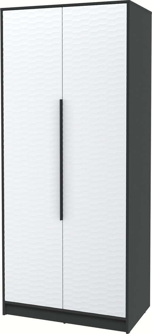 

Шкаф распашной Интерлиния Концепт Зодиак КТ-Ш2 (антрацит/белый)