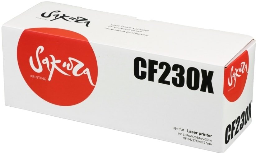 

Картридж Sakura Printing SACF230X (аналог HP CF230X)