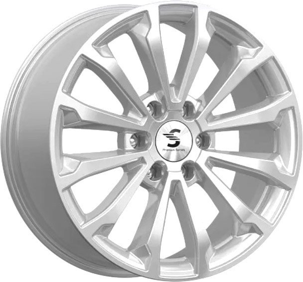 Литые диски SKAD КР006 20x8.5 6x139.7мм DIA 75.1мм ET 33мм Elite Silver