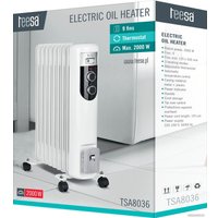 Масляный радиатор Teesa TSA8036