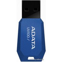 USB Flash ADATA DashDrive UV100 8Gb (AUV100-8G-RBL)
