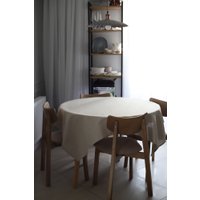 Скатерть Mio Tesoro Лен150Ск-1 (150x150, серый)