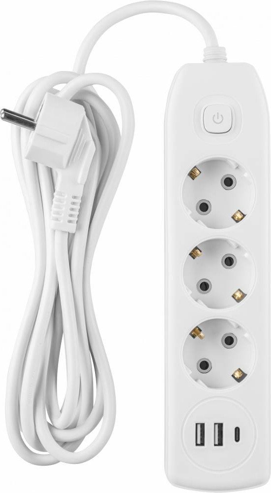 Удлинитель Онлайт OPE-USB-03-500-ESC-3x1 90840