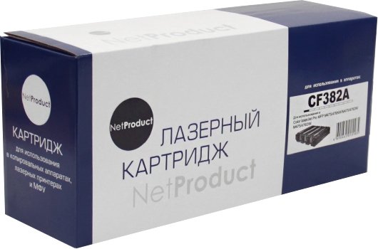 

Картридж NetProduct N-CF382A (аналог HP CF382A)
