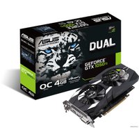 Видеокарта ASUS Dual series GeForce GTX 1050 Ti OC 4GB GDDR5