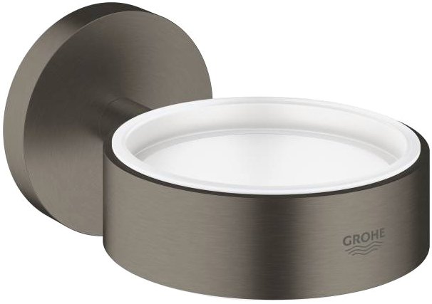 

Держатель для мыльницы и стакана Grohe Essentials 40369AL1 (матовый темный графит)