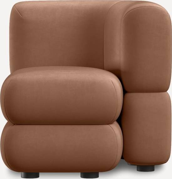 

Интерьерное кресло Divan Brera-12 244676 (Velour Caramel)