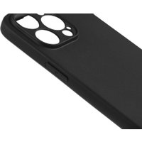 Чехол для телефона BoraSCO Silicone Case для Apple iPhone 15 Pro Max 72415 (черный)