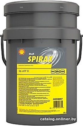 Трансмиссионное масло Shell Spirax S6 ATF X 20л