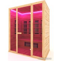 Инфракрасная сауна Шингарёв и Ко Прямая 3-местная