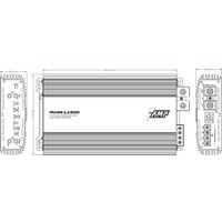 Автомобильный усилитель AMP MASS 1.1500