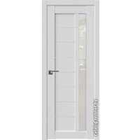 Межкомнатная дверь ProfilDoors 37U L 70x200 (аляска, стекло белый триплекс)