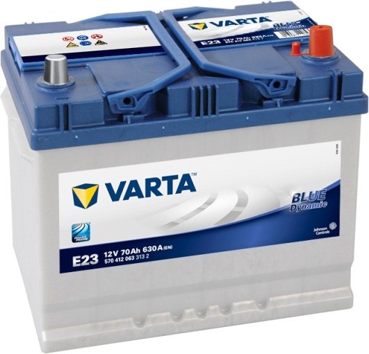 

Автомобильный аккумулятор Varta Blue Dynamic E23 570 412 063 (70 А/ч)