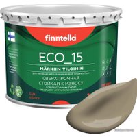 Краска Finntella Eco 15 Ruskea Khaki F-10-1-3-FL086 2.7 л (коричневый хаки)
