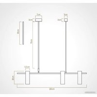 Подвесная люстра ImperiumLoft Adis01 140491-26