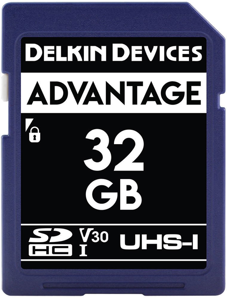 

Карта памяти Delkin Devices SDHC Advantage UHS-I 32GB