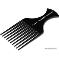 Расческа гребень Rebel Barber Afro Comb Total Black