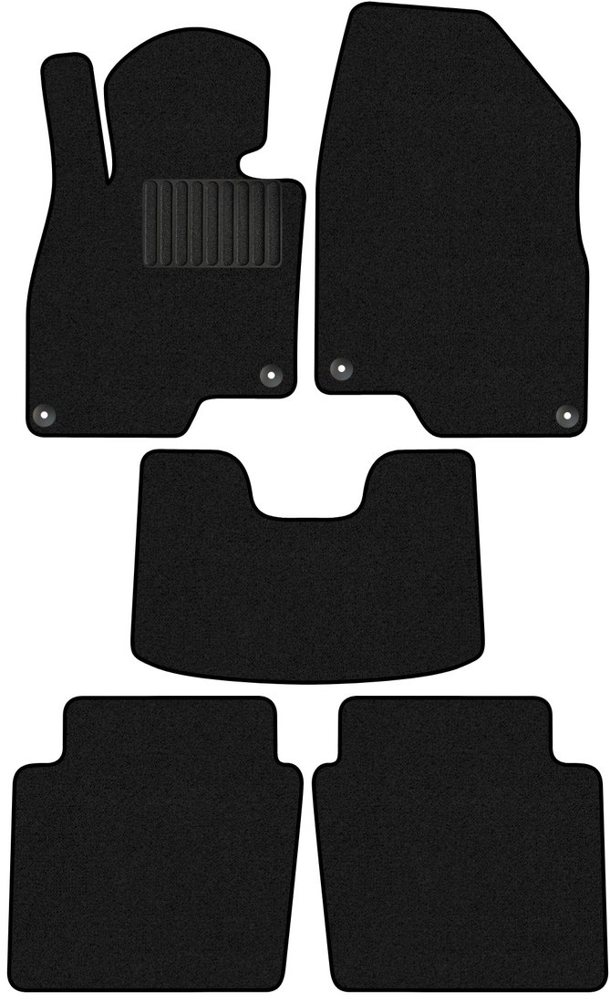 

Комплект ковриков для авто Alicosta Hongqi H5 II (седан, гибрид / Седан,гибрид) 2022 - Н.В. (ворс)