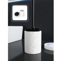 Ершик для унитаза FORA Delicate White FOR-DLW025