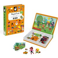 Развивающая игра Janod Книга-игра Времена года Магнитная J02721