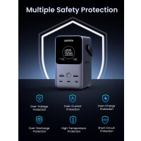 Портативная зарядная станция Ugreen PB770 48000mAh (серый) + брендированный брелок Ugreen