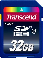 Transcend SDHC Class 10 32GB (TS32GSDHC10)