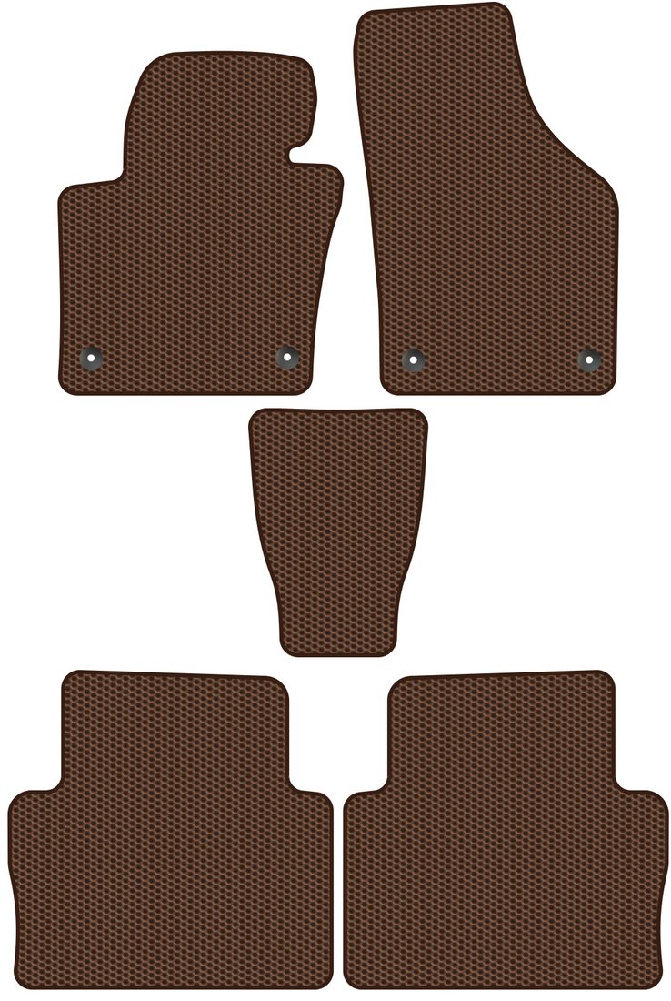 

Комплект ковриков для авто Alicosta SEAT Alhambra (минивэн / 7N) 2010 - 2015 (коричневый, сота)