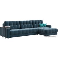 Угловой диван Craftmebel Boss Max угол new (ткань, monolit темно-синий) в Орше