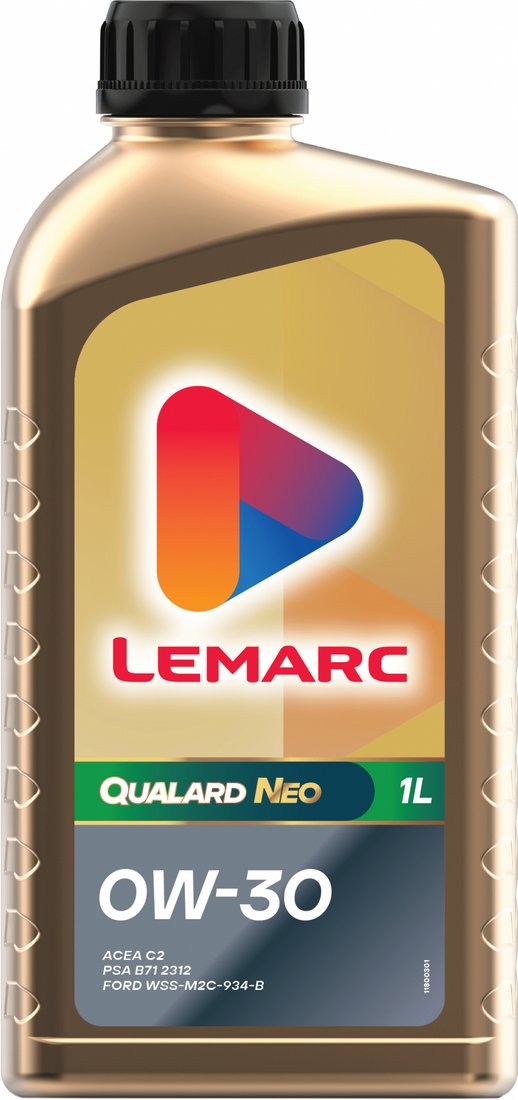 

Моторное масло Lemarc Qualard Neo 0W-30 1л