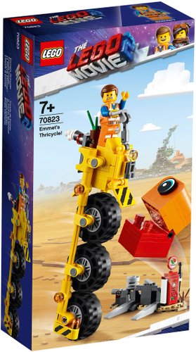 LEGO The LEGO Movie 2 70823 Трехколесный велосипед Эммета!