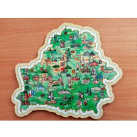 Пазл Белкартография Мая Радзіма - Беларусь