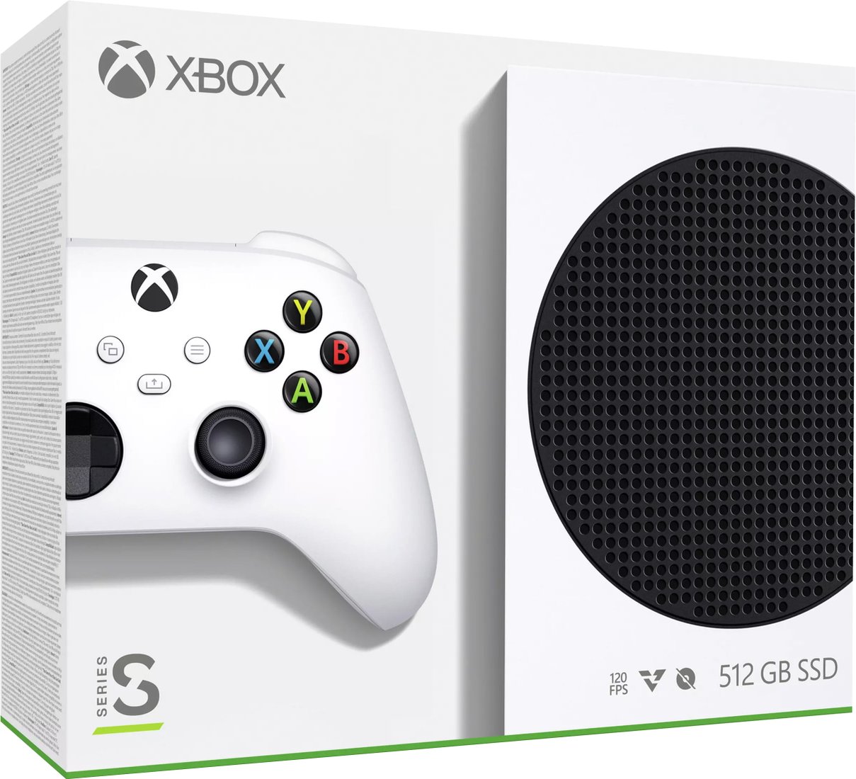 

Игровая приставка Microsoft Xbox Series S 512GB (белый)