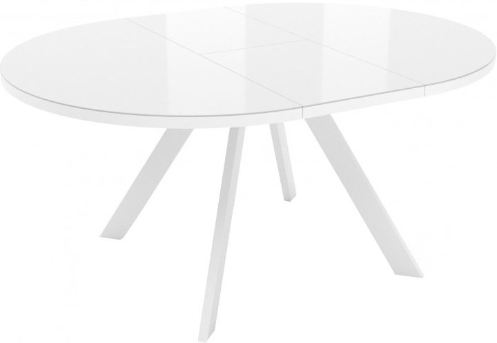 

Кухонный стол Listvig Oliver D120-160x75 (белый)