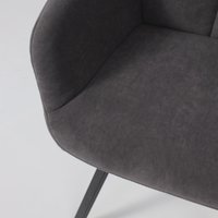 Стул Мамадома Romeo smile 360 (b28 Antracite Lux/черный)