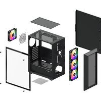 Корпус XASTRA A406 4ARGB (черный)