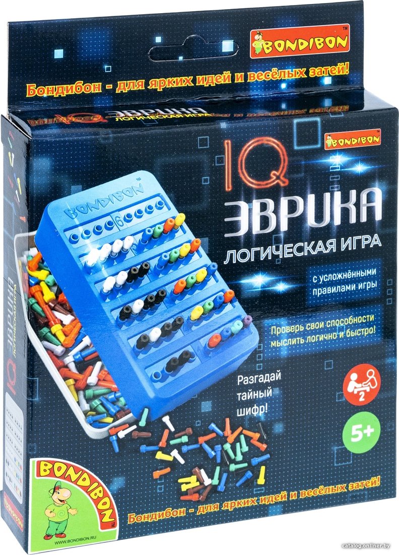 Настольная игра Bondibon IQ Эврика ВВ5136