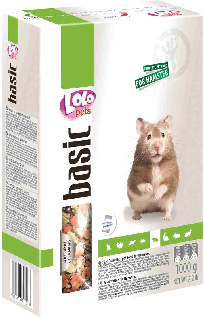 

Корм для грызунов Lolo Pets LO-71102 1 кг