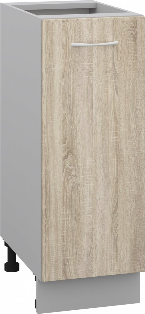 

Шкаф напольный Кортекс-мебель Корнелия Лира НШ30р без столешницы (дуб сонома)