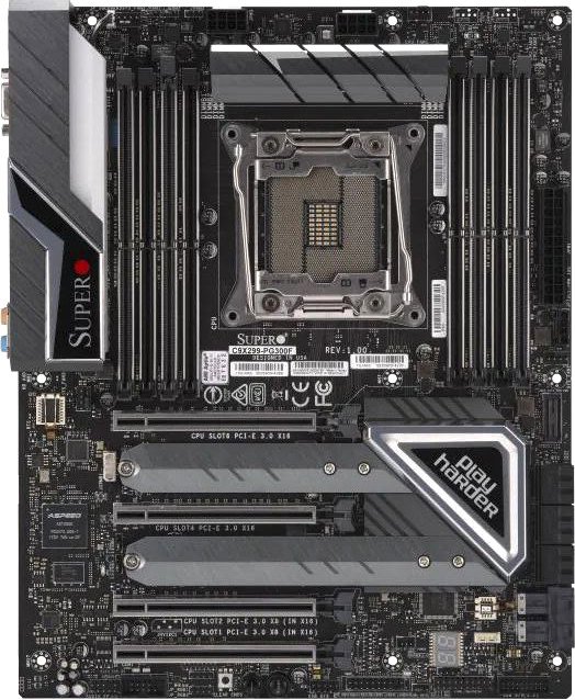

Материнская плата Supermicro MBD-C9X299-PG300F-O